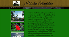 Desktop Screenshot of hooilinafoundation.com
